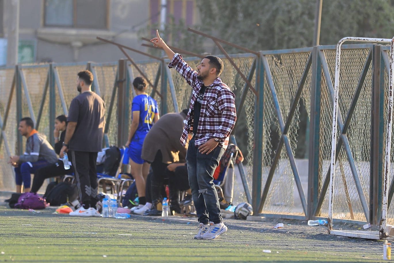 بهاء رشوان مدرب كرة قدم نسائية