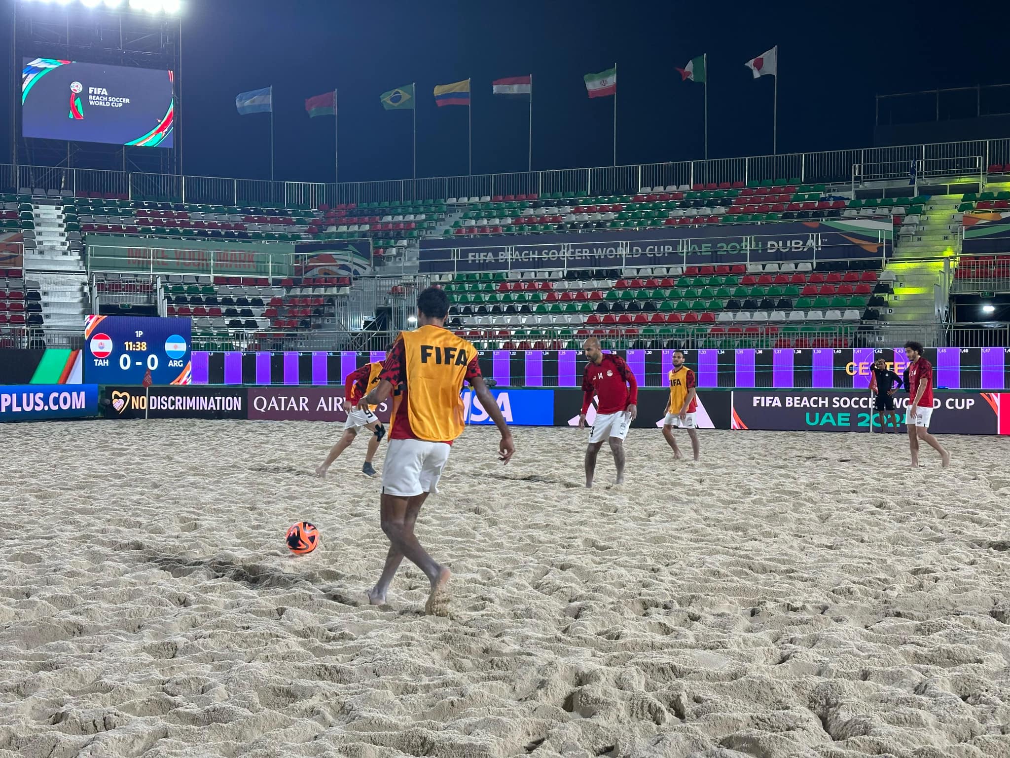 قبل انطلاق كأس العالم.. منتخب الشاطئية يواصل استعداداته لمواجهة الإمارات 3