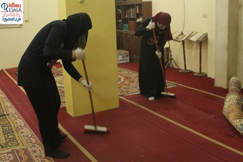 مبادرة جمعية"رسالة" لتنظيف المساجد في شهر رمضان بالشرقية 3