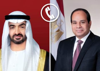 الرئيس السيسي يهنئ نظيره الإماراتي بشهر رمضان المبارك 2