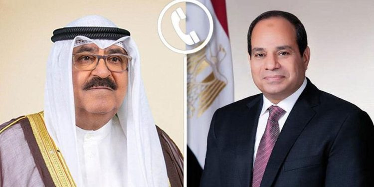 الرئيس السيسي يهنئ أمير الكويت بـ شهر رمضان المبارك 1