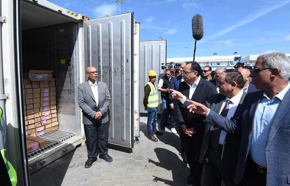 رئيس الوزراء يتفقد محطة تحيا مصر متعددة الأغراض بميناء الإسكندرية