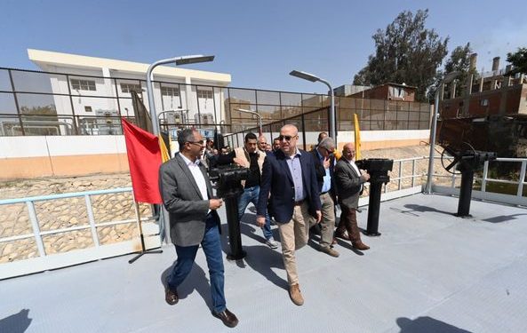 وزير الإسكان يتفقد مأخذ ومحطة مياه شبرا الخيمة بطاقة تصميمية 600 ألف م3 يومياً لخدمة 2 مليون نسمة | صور