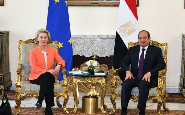 رئيسة المفوضية الأوروبية: تم الاتفاق على أن تتحول هذه الشراكة مع مصر لـ استثمارات توفر المزيد من فرص العمل