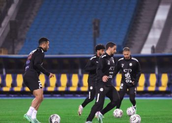 21 لاعباً في مران منتخب مصر استعدادا لبطولة كأس عاصمة مصر 1
