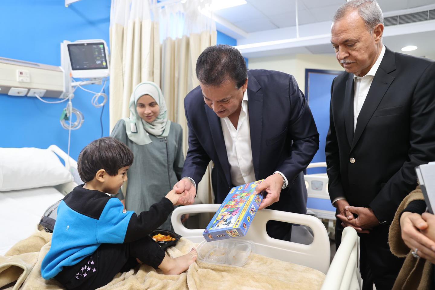 وزير الصحة يفتتح مركز للأطفال بالقليوبية يهدف لعلاج 1000 طفل فلسطيني 1