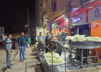 رفع 3 آلاف حالة اشغال بحدائق الأهرام للمقاهي والكافيهات والمحال التجارية 9