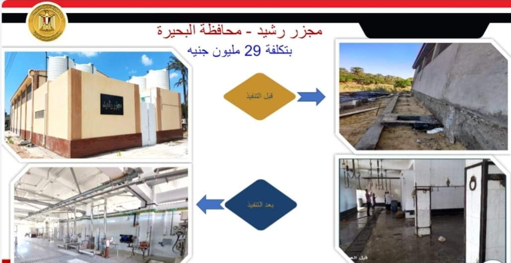  آمنة: تطوير 43 مجزراً بالمرحلة الأولى العاجلة بتكلفة 1,7 مليار جنيه في 22 محافظة 7