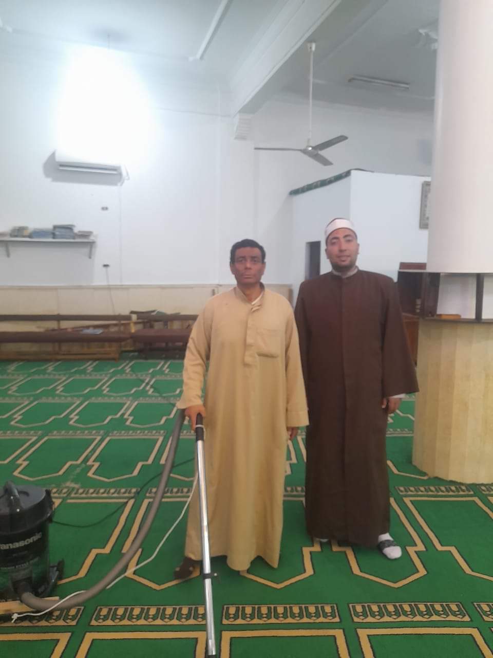 صور من حملة نظافة المساجد
