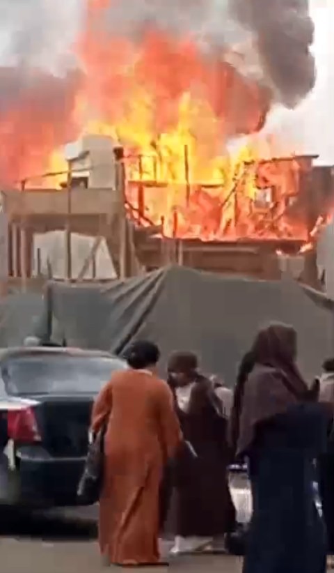 عاجل| حريق لوكيشن تصوير مسلسل جودر 1