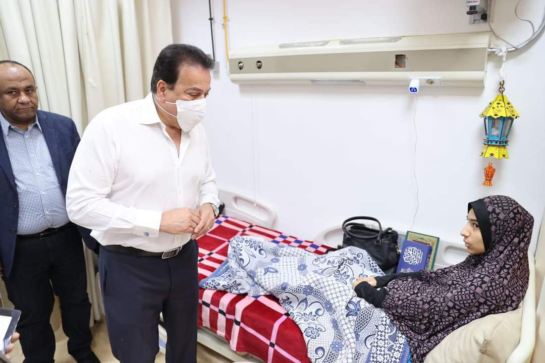 وزير الصحة يتفقد مشروعي مجمع الرعايات و أطفالنا حياة بعدد من المستشفيات بالقاهرة الكبرى 5