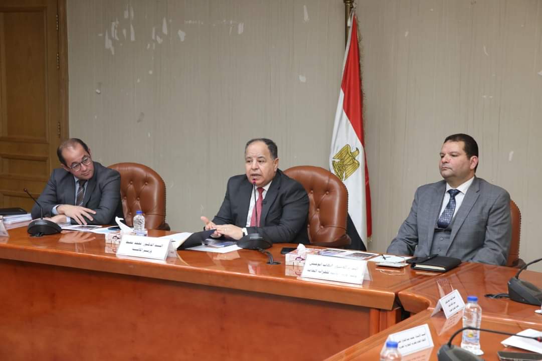 وزير المالية محمد معيط خلال الجلسة 
