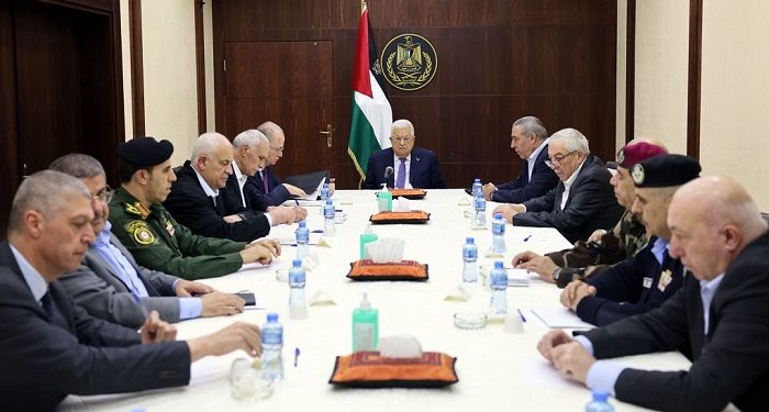 الرئيس الفلسطيني يترأس اجتماعا لقادة الأجهزة الأمنية بمقر الرئاسة 1