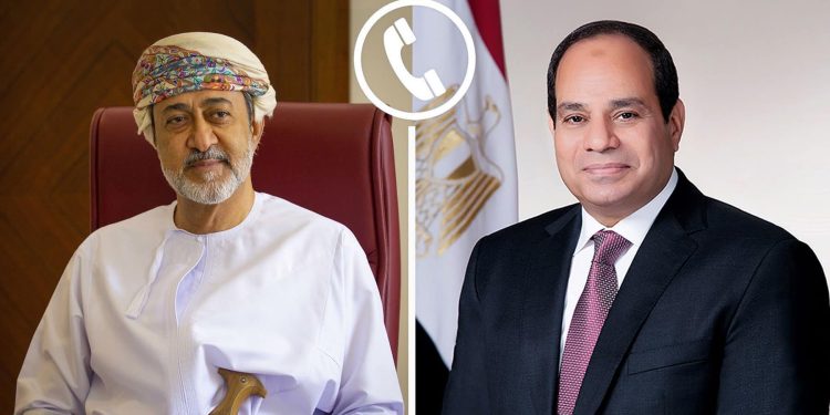 الرئيس السيسي يستقبل اتصالا هاتفيا من سلطان عمان للتهنئة بعيد الفطر 1