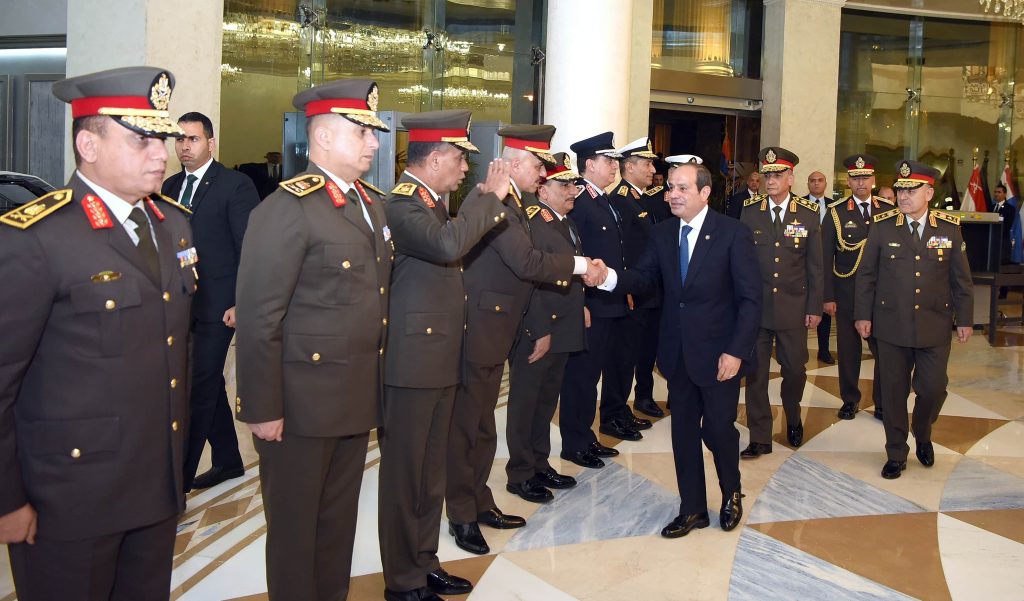الرئيس السيسي يحضر حفل سحور القوات المسلحة والاحتفال بتوليه فترة رئاسية جديدة 5