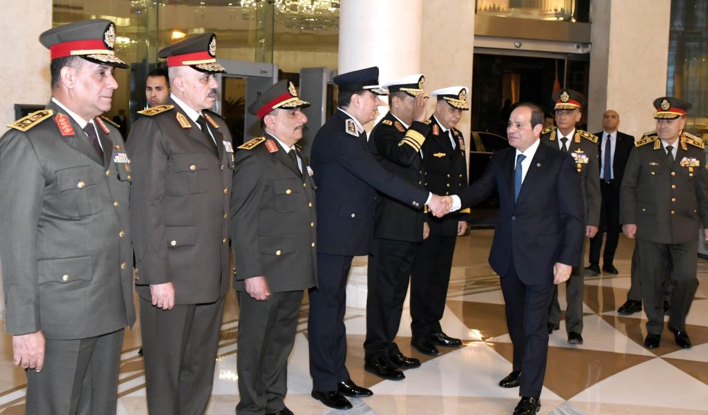 الرئيس السيسي يحضر حفل سحور القوات المسلحة والاحتفال بتوليه فترة رئاسية جديدة 4