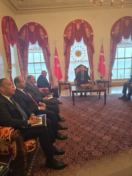 إردوغان يستقبل وزير الخارجية سامح شكري خلال زيارته لإسطنبول 1