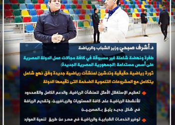 إنجازات الدولة المصرية في قطاع الشباب والرياضة خلال عشر سنوات 2
