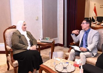 وزيرة التضامن تلتقي نائب مدير الوكالة الألمانية للتعاون الدولي بمصر 1