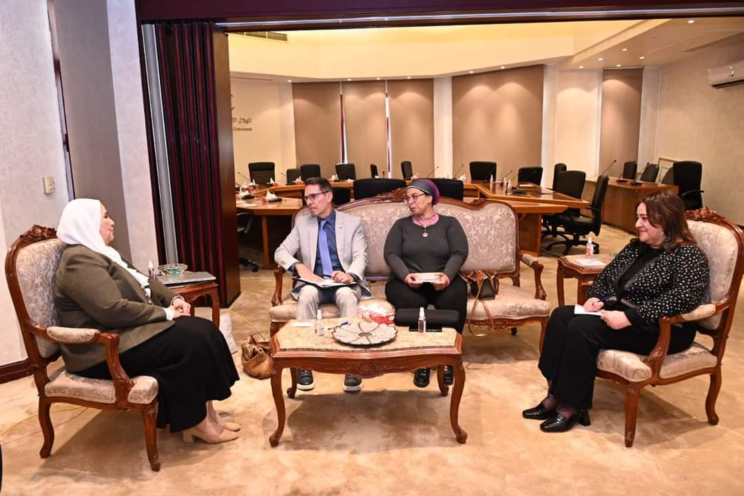 وزيرة التضامن تلتقي نائب مدير الوكالة الألمانية للتعاون الدولي بمصر 2