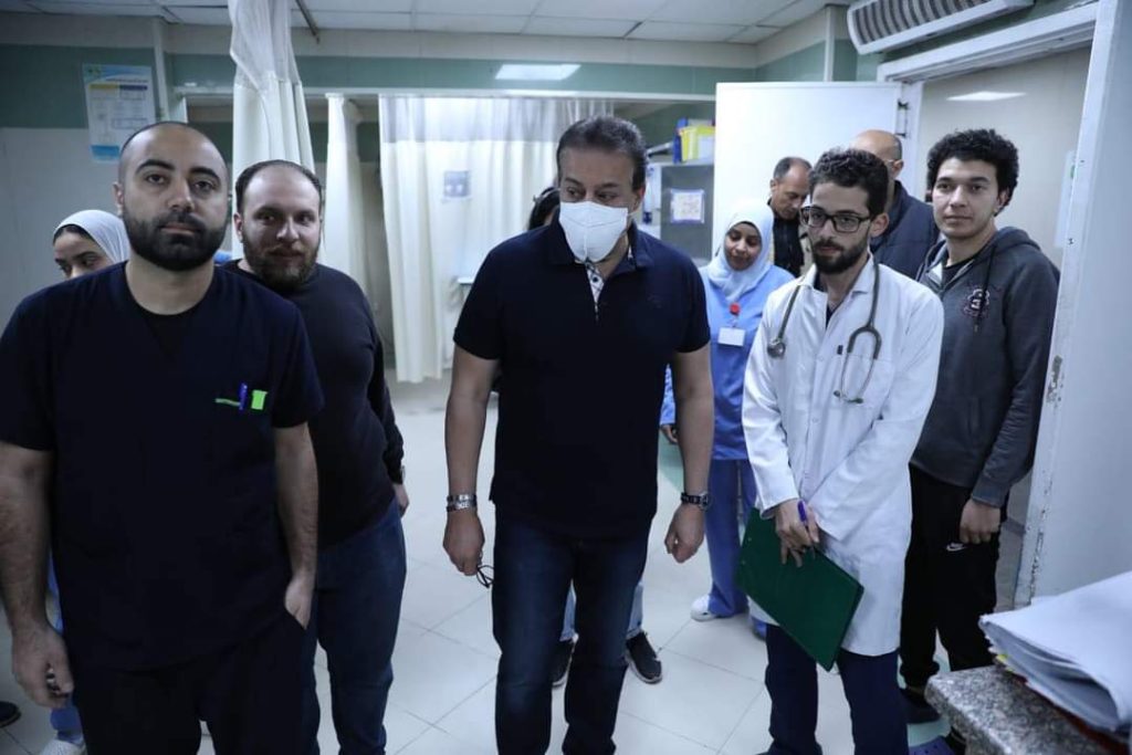وزير الصحة يوجه برفع درجة الاستعداد القصوى لخدمة المواطنين المترددين على مستشفى 6 أكتوبر 3