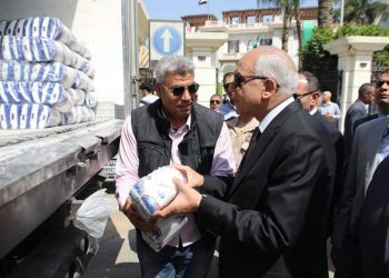 محافظة الجيزة: ضخ 72 طن سكر مدعم بسعر 27 جنية للتوزيع على مدن المحافظة 5