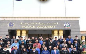 أكاديمية الشرطة تستقبل وفدًا من الطلبة والطالبات «العربية للعلوم والنقل البحرى»