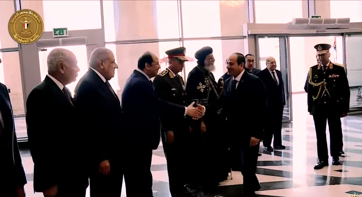 بدء مراسم أداء الرئيس عبدالفتاح السيسي لليمن الدستورية لفترة رئاسية جديدة 2