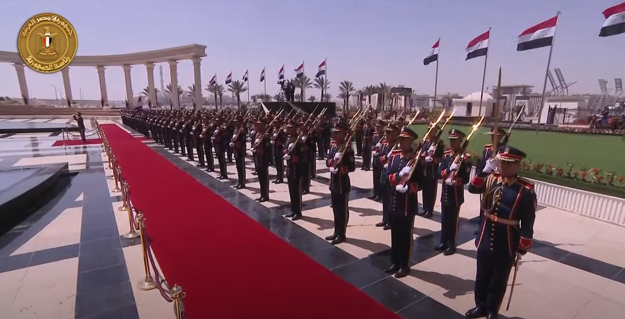 بدء مراسم أداء الرئيس عبدالفتاح السيسي لليمن الدستورية لفترة رئاسية جديدة 3
