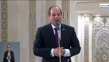 الرئيس السيسي يشكر سلطان البهرة على تطوير مساجد آل البيت في مصر