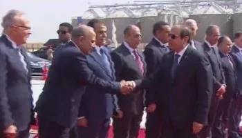 الرئيس السيسي يصل مقر افتتاح موسم الحصاد بمشروع مستقبل مصر 3