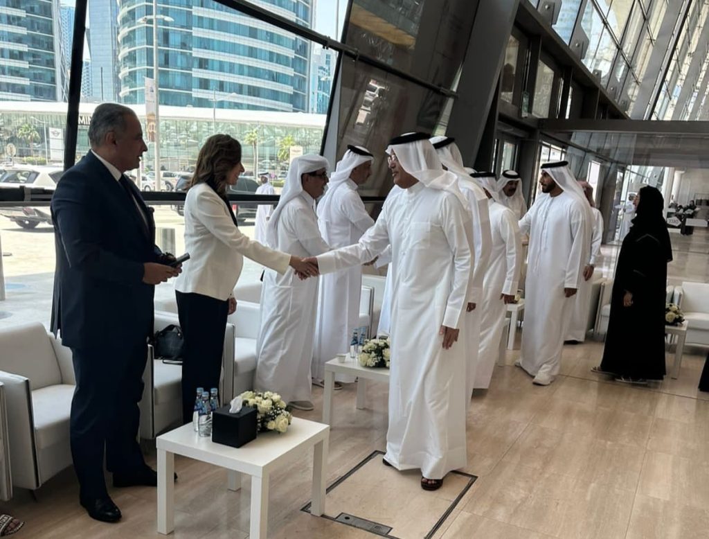 نيفين الكيلاني تشهد انطلاق فعاليات الدورة 33 لمعرض الدوحة الدولي للكتاب 3