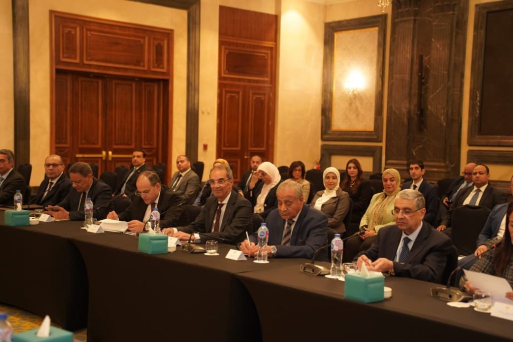 وزير الإتصالات يلقي كلمته خلال الاجتماع التحضيري الوزاري للجنة العليا المشتركة المصرية الأردنية 2