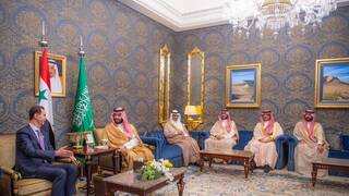 الأسد يلتقي رئيس المجلس السعودي لبحث سبل التعاون بين البلدين 5