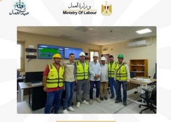 وزارة العمل : توعية فى مجال السلامة والصحة المهنية بمحطة توليد كهرباء بشمال سيناء 1