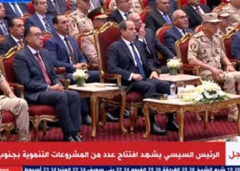 الرئيس السيسي: ممكن نعمل رحلات لرجال الإعلام وشباب الجامعة لمشروع توشكى 3