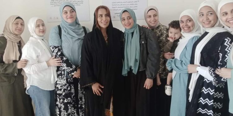سفيرة دولة الامارات تتفقد مركز تخاطب ذوي الهمم بالعريش بمحافظة شمال سيناء 1