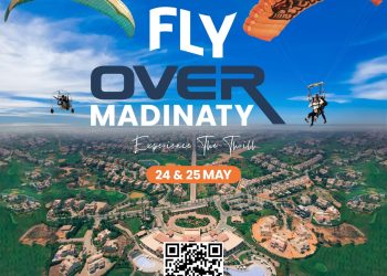 مدينتي تطلق الحدث الرياضي "Fly over Madinaty" لهواة القفز بالمظلات