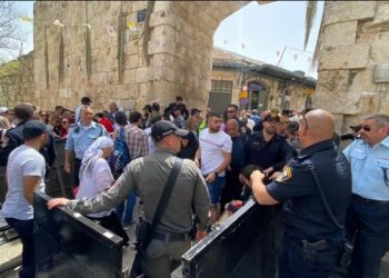 أثناء الاحتفالات بـ "سبت النور".. الاحتلال يعتدي على المسيحيين في القدس المحتلّة 5