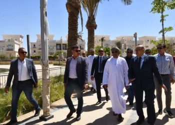 وزير الإسكان بسلطنة عمان والوفد المرافق له يزورون مشروعات العاصمة الإدارية الجديدة 3