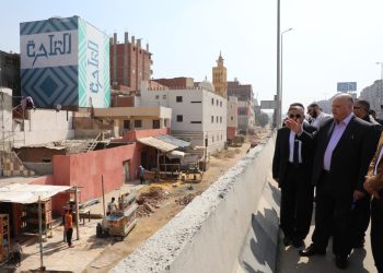 محافظ القاهرة يتفقد أعمال التطوير