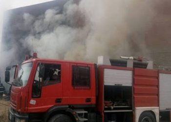 إصابة 10 أشخاص في حريق التهم عدة منازل بسوهاج