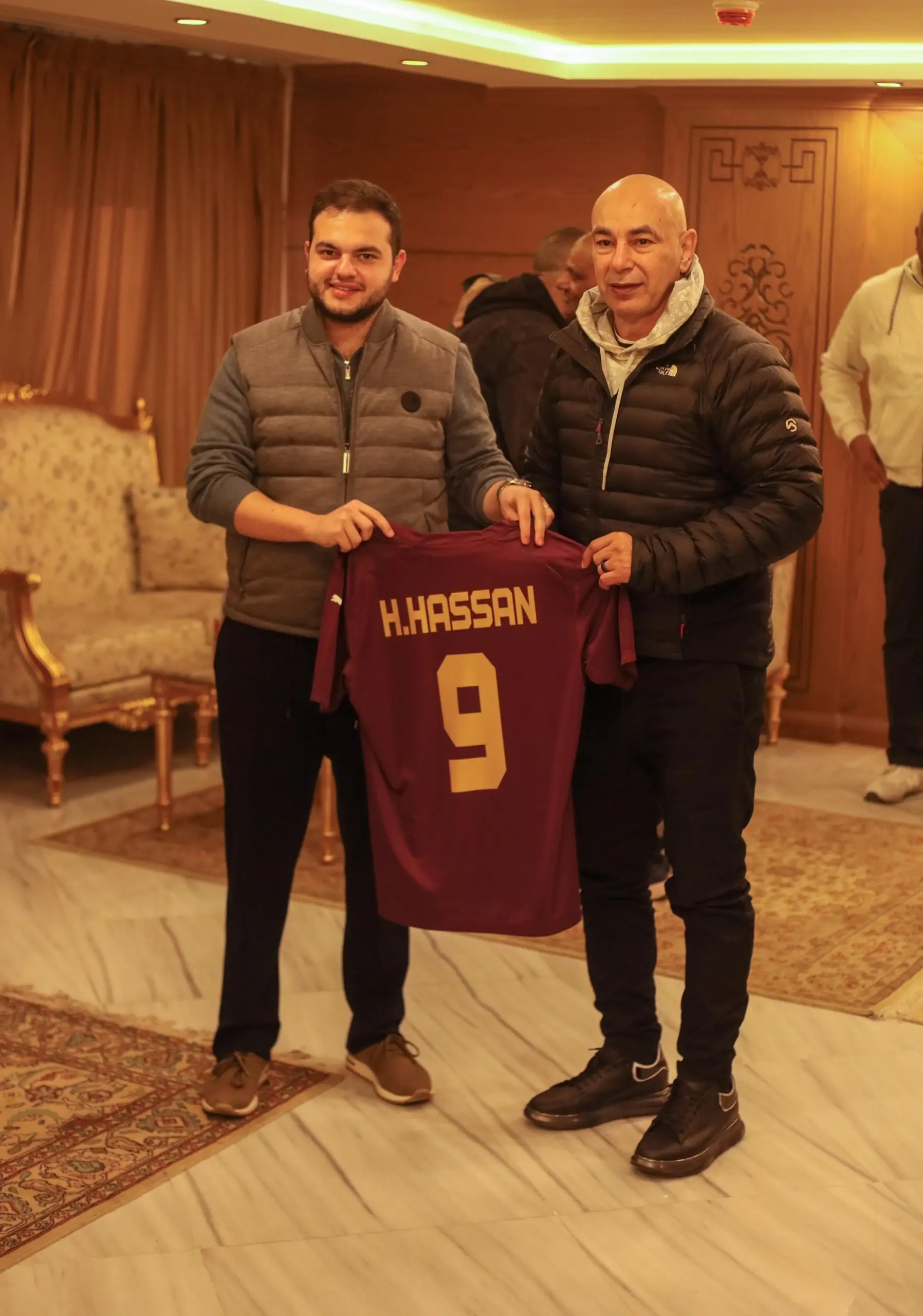 سيراميكا يحتفي بـ حسام حسن لتولي تدريب منتخب مصر |صور 1
